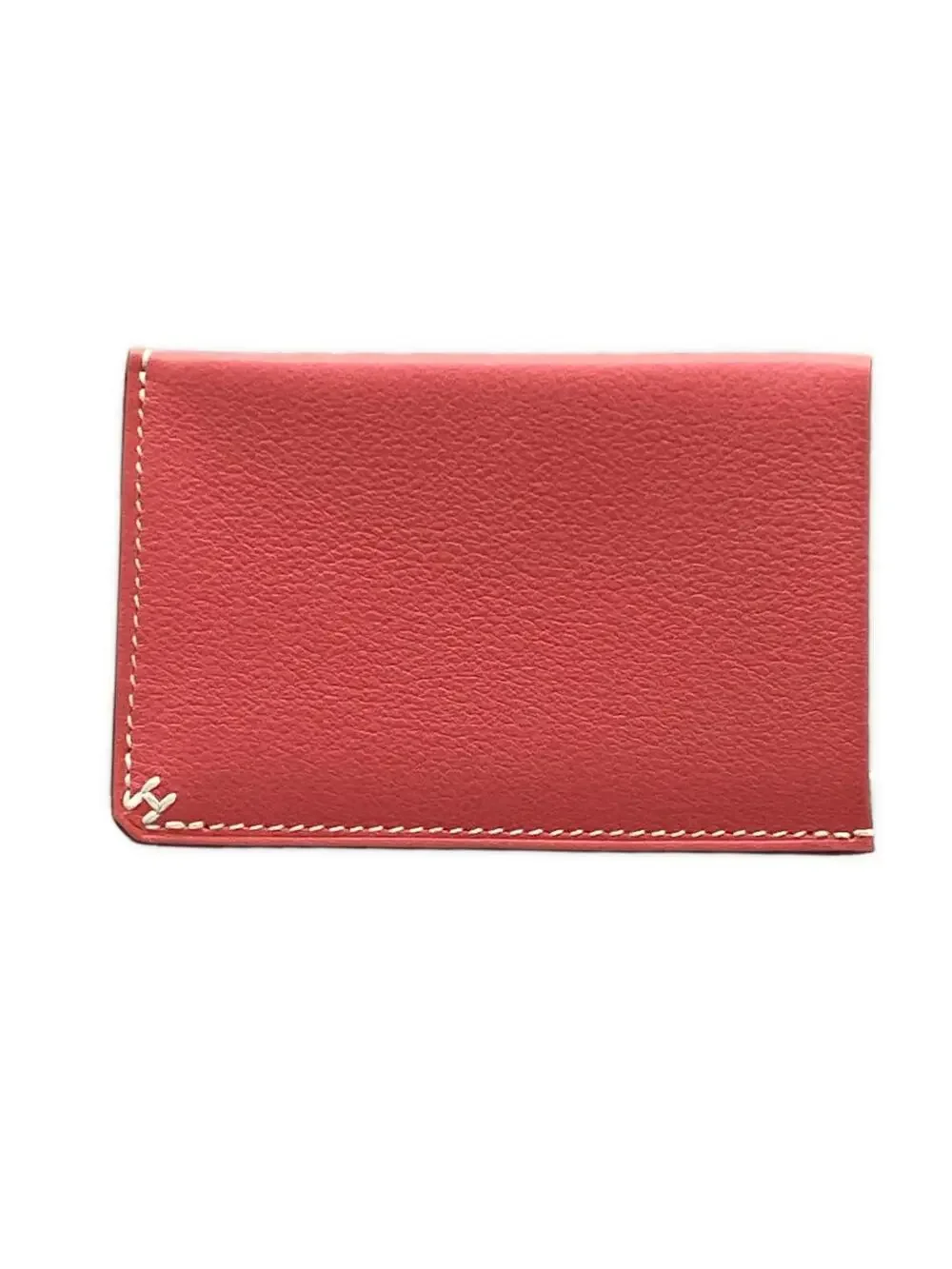 Hermes H Sellier Rose Azalee Veau Epsom #278417H10B